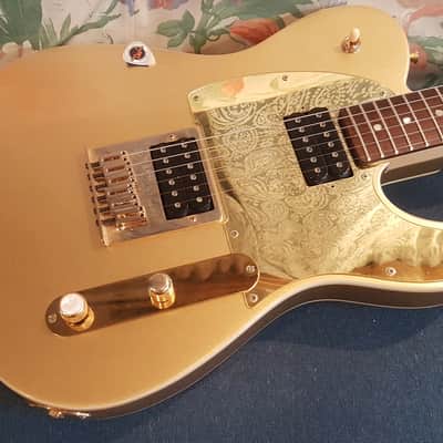 Squier John 5 Signature J5 Telecaster 2013 + Rosewood + Frost Gold image 2