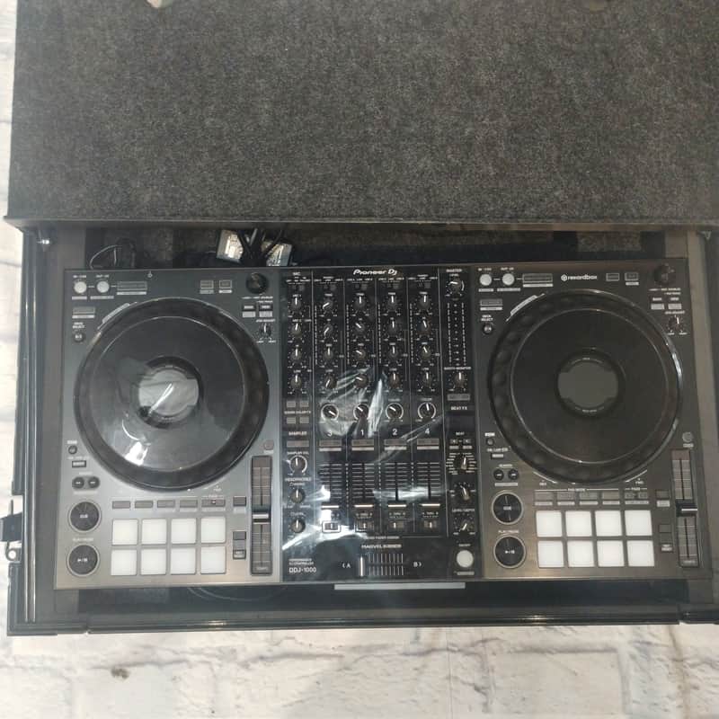 Pioneer DDJ-1000 4 Channel Rekordbox DJ Controller and Odyssey Case image 1
