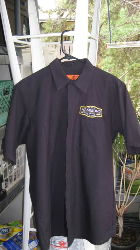 Hammond Organ/Red Kap Work Shirt Size: Large NEW image 1