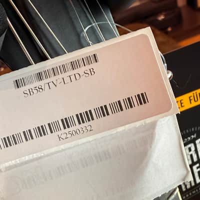 Eastman SB58/TV-LTD-SB - Sunburst Limited Edition - 3,759 kg - NEW image 10