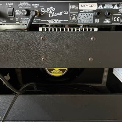 Fender Super Champ X2 2-Channel 15-Watt 1x10" Guitar Combo 2012 - 2021 - Black image 3