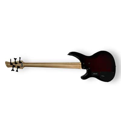 Yamaha TRBX 605FM 5-String, Dark Red Burst / Rosewood image 6