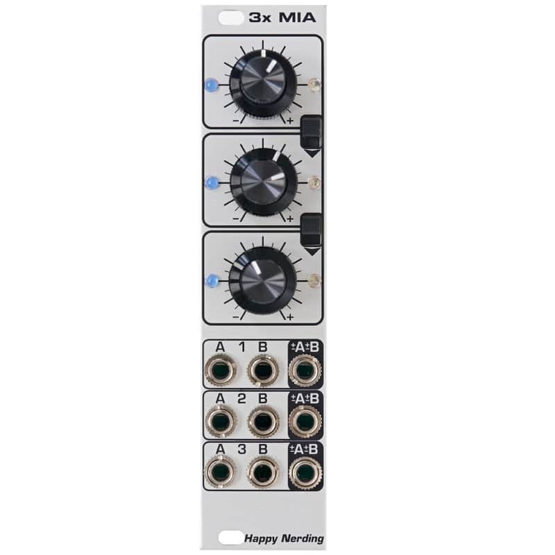 Happy Nerding - 3x MIA [Silver] image 1