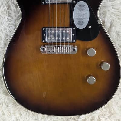 Gretsch Electromatic Premier Solid Body Jet, Ebony Fretboard, Robusto Burst image 7