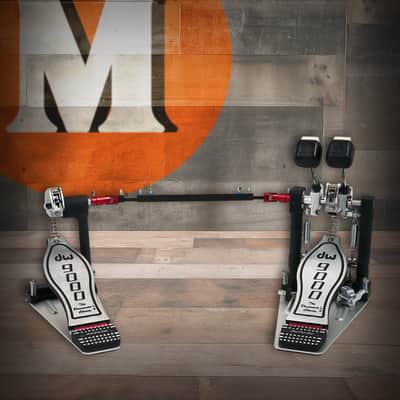DW 9000 Series Double Bass Drum Pedal w/ Bag (DWCP9002) image 1