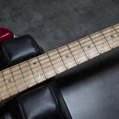 Fender Custom Shop Deluxe Stratocaster Candy Apple Red HSS AAA Flame USA image 5