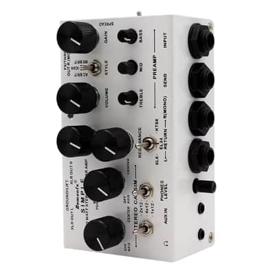 Demonfx SIMPLE DI Box Effect Pedal Preamp Simulator,Power Amp Simplifier Pedal Stereo Cab Simulator for Electric Guitar image 6