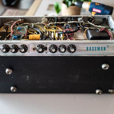 1971 Fender Bassman Silverface Modded image 3