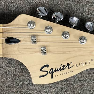 Squier- Affinity Strat, signed by Los Lobos image 3