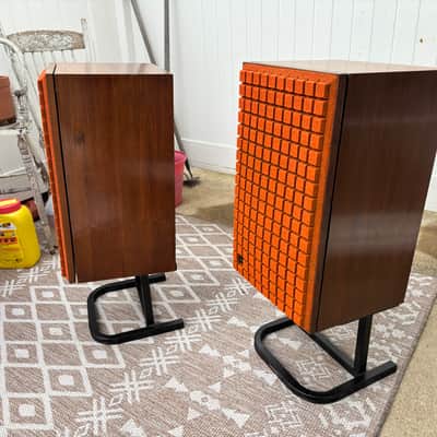 JBL L100A 1970s - Walnut Veneer image 6
