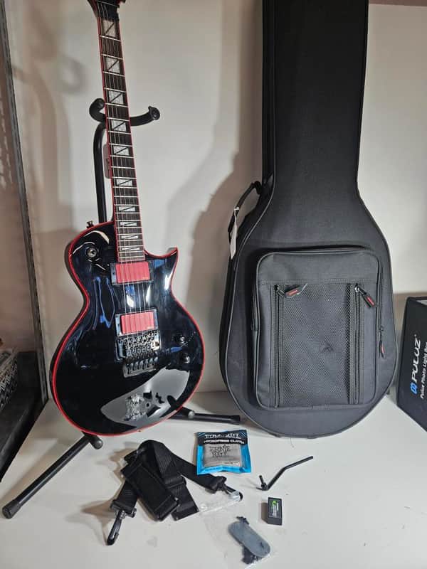 ESP LTD GH-600NT Gary Holt Signature 2019 - Black image 1