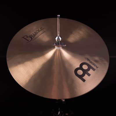 Meinl 15" Byzance Traditional Extra Hammered Hi-Hat image 1
