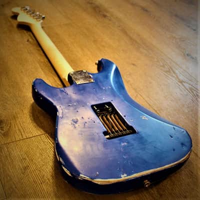 Custom-built, hand-painted, Billy Corgan (Smashing Pumpkins) “Ghost” guitar image 6