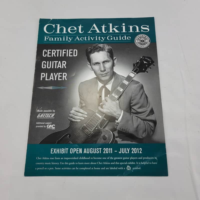 2011 - 2012 Gretsch and Chet Atkins Family Activity Guide - Country Music Hall of Fame image 1