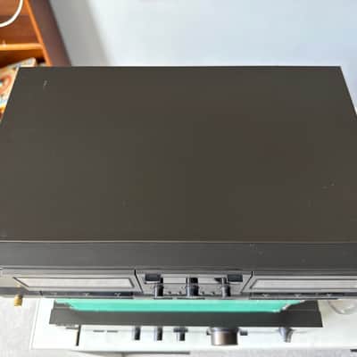 Technics Sterio Double Cassette Deck RS-TR333 1992 - Black image 4