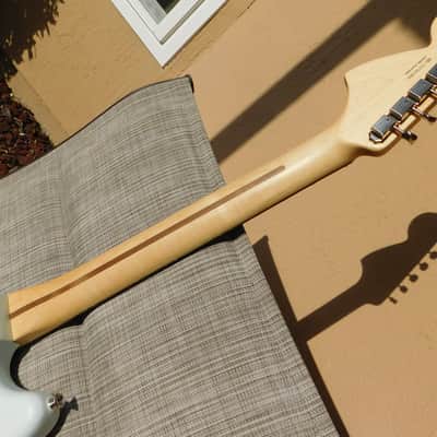 Fender American Performer Mustang Electric Guitar Satin Sonic Blue 2025 image 20