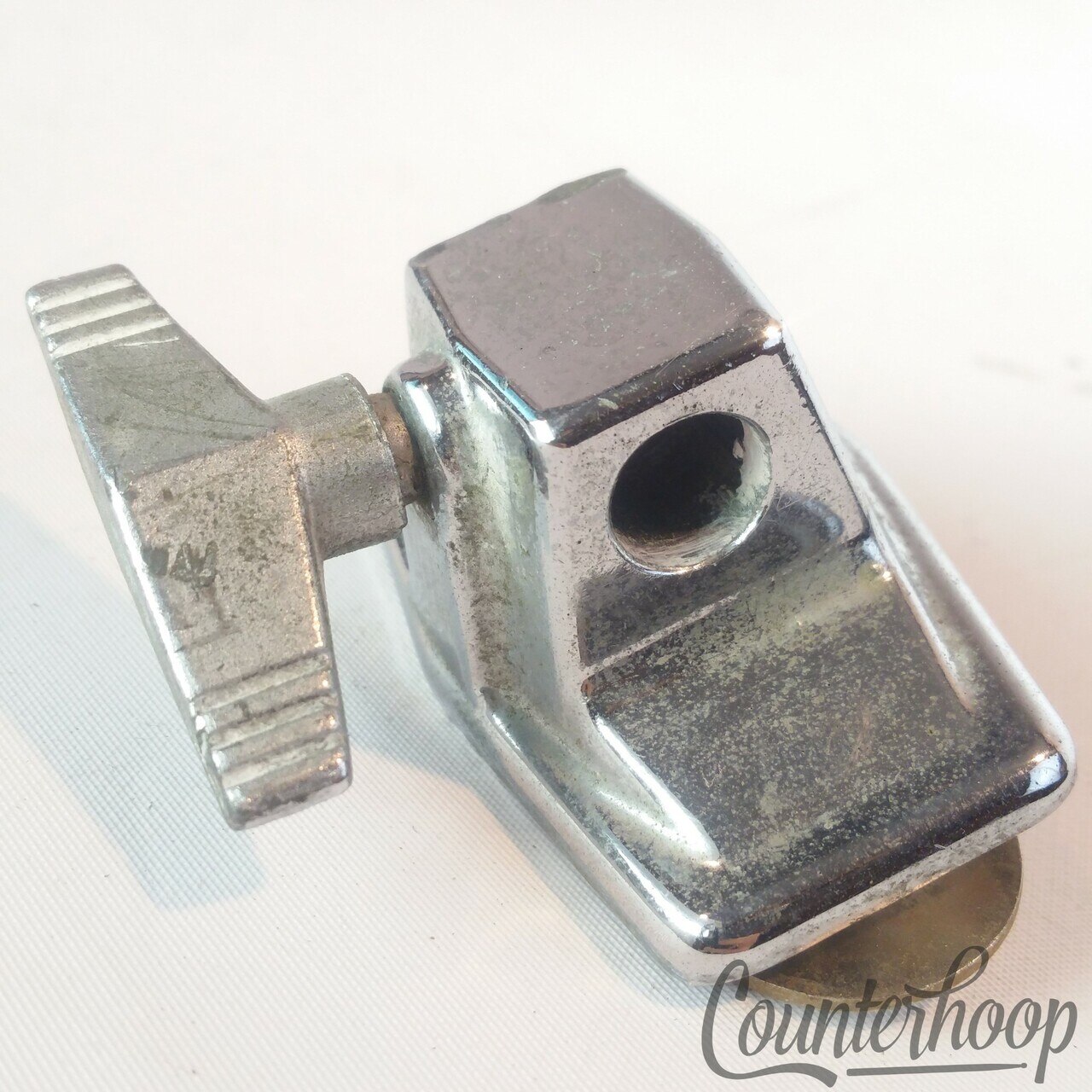 Tama Floor Tom Drum 7/16" Leg Receiver Mount Vintage 70s-80s Japan Swingstar* — main photograph