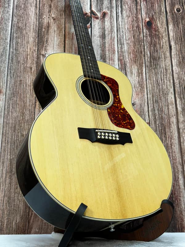 GUILD F-1512 Natural 12 String Jumbo w/ Premium Gig Bag image 1