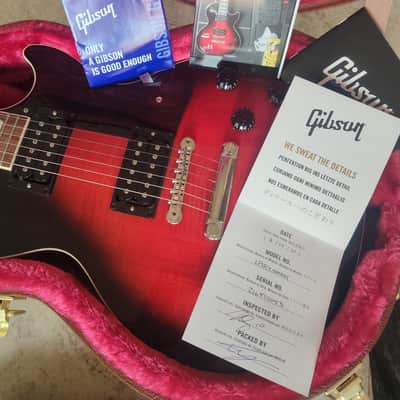 Gibson Slash Collection Les Paul Standard 2020 - 2024 - Vermillion Burst image 7
