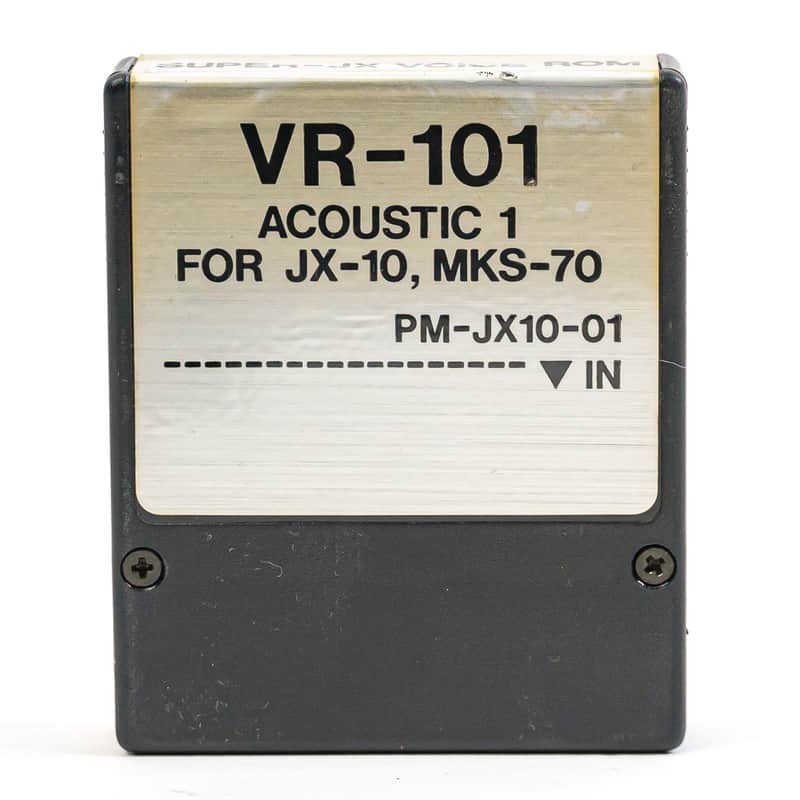 Roland VR-101 Acoustic 1 for JX-10, MKS-70 - PM-JX10-01 Super JX Voice ROM Card image 1