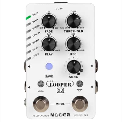 Looper X2 Blanc Mooer image 2