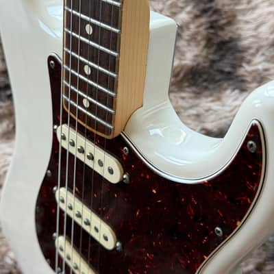 2018 Fender Limited Edition Channel Bound American Professional Ash Stratocaster - White Blonde image 17