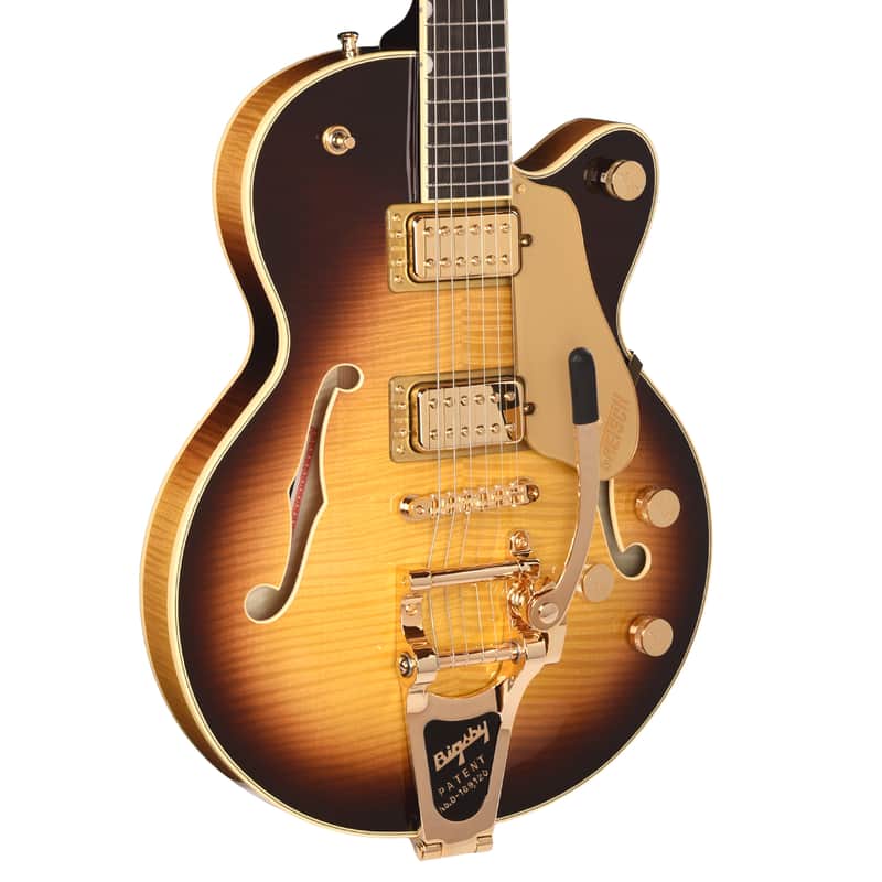 Gretsch Broadkaster Jr. LX Figured Center Block with Bigsby image 3