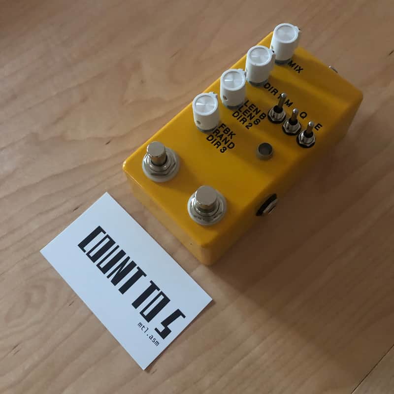 Montreal Assembly Count to 5 Pedal - 2023 yellow limited edition image 1