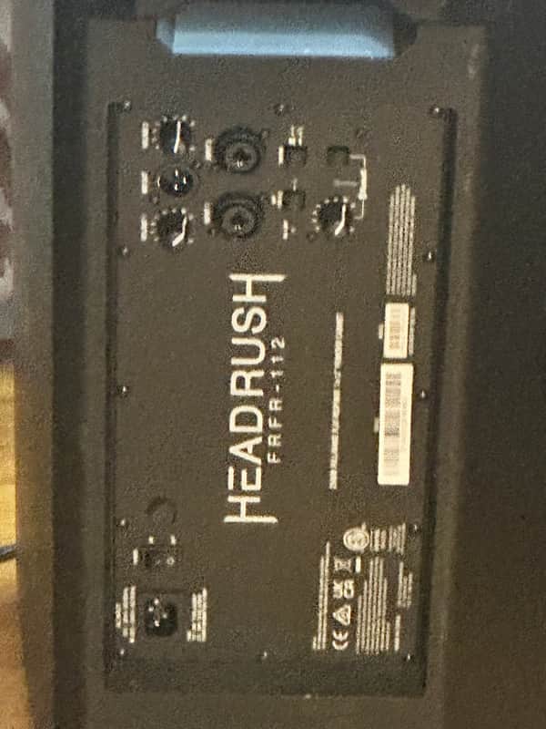 Headrush HeadRush FRFR112 MKII 1x12 2500W Powered Speaker Cabinet Black 2025 image 1