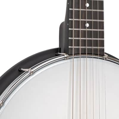 Gold Tone AC-6 Mini Acoustic Composite Banjitar with Gig Bag image 5