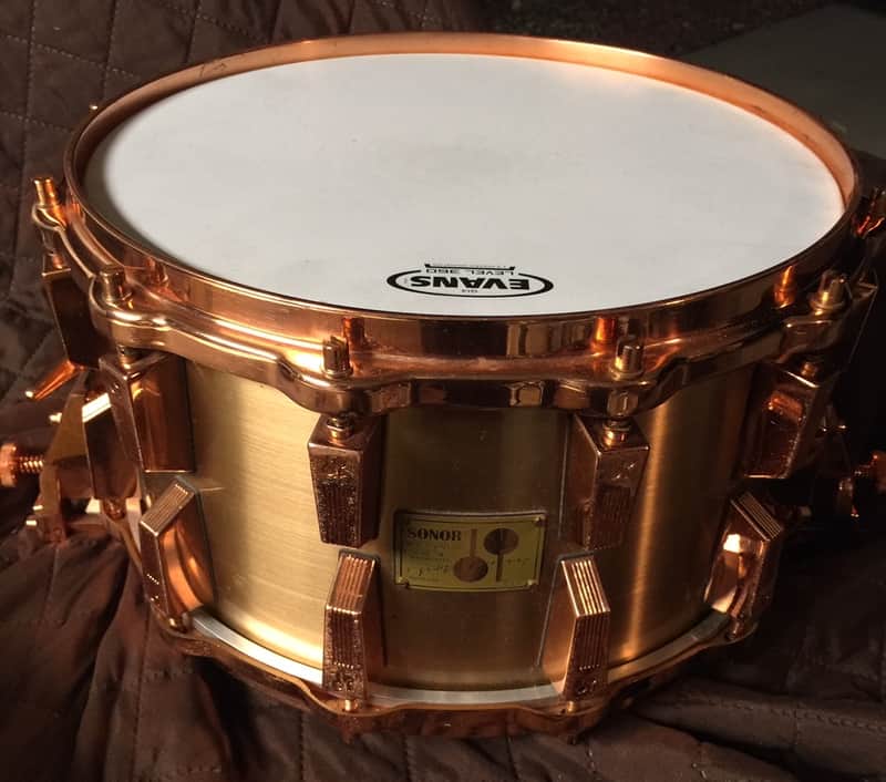 Sonor HLD-590 Signature 14x8" Cast Bronze Snare Drum 1987 - 1995 image 3