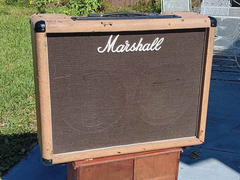 ***FREE SHIPPING *** Marshall jmp MK2 1977 fawn 50w master lead 2x12 amp image 1