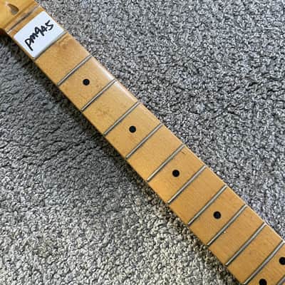 Tagima Yellow Guitar Telecaster Tele Style Maple Neck, 22 Frets Fingerboard image 8