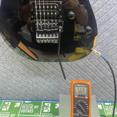 Ibanez RG270B-BK Standard 1990's SEE CRACK IN THE FINISH image 20