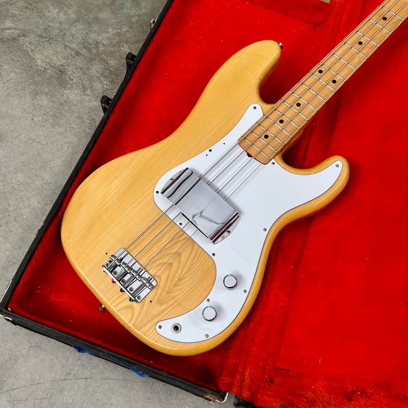 Yamaha Pulser Bass 400 c 1970's Natural PB-400 precision p