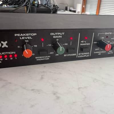 dbx 166 2-Channel Dynamics Processor 1980s - Black image 4