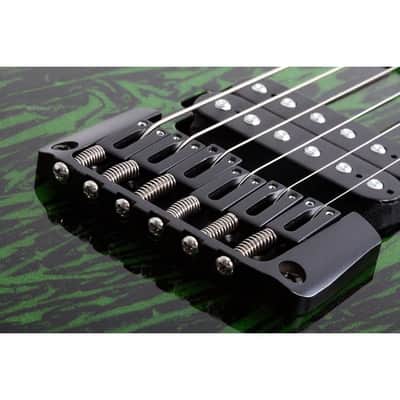 Schecter C-1 Silver Mountain - Electric Guitar - Toxic Venom Gloss Finish image 11