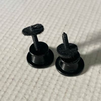 2020's Jackson JS32 JS Series Electric Guitar Black Oversize Strap Buttons image 3