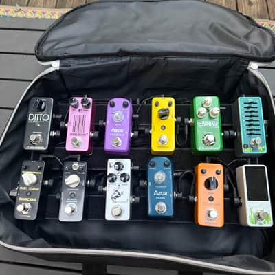 🎸 Complete Mini Pedalboard! 16 pedals! image 2