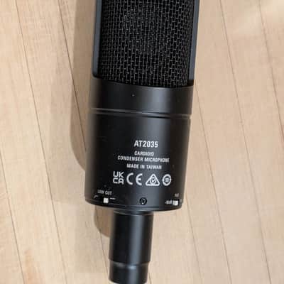 Audio-Technica AT2035 Large Diaphragm Cardioid Condenser Microphone 2010s - Black