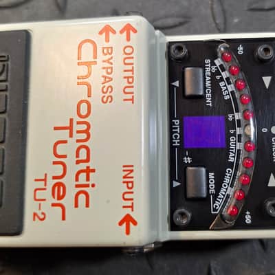Boss TU-2 Chromatic Tuner 1998 - 2009 - White Tuning Pedal image 3
