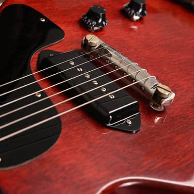 Gibson Custom Shop 1958 Les Paul Junior Double Cut Reissue Cherry VOS image 8