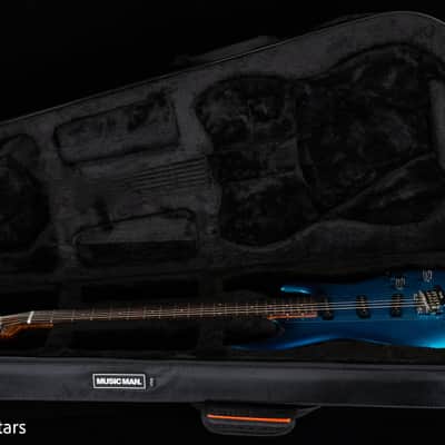 Ernie Ball Music Man Luke L4 SSS Trem Diesel Blue (632) image 7