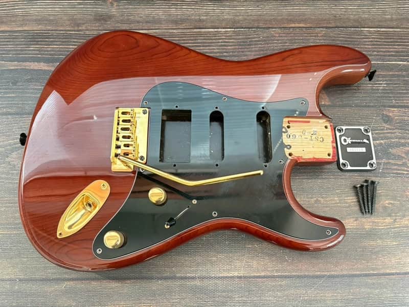 90s Charvel CST-060-SSH Stratocaster Type Ash Body w/Plate Made in Japan image 1