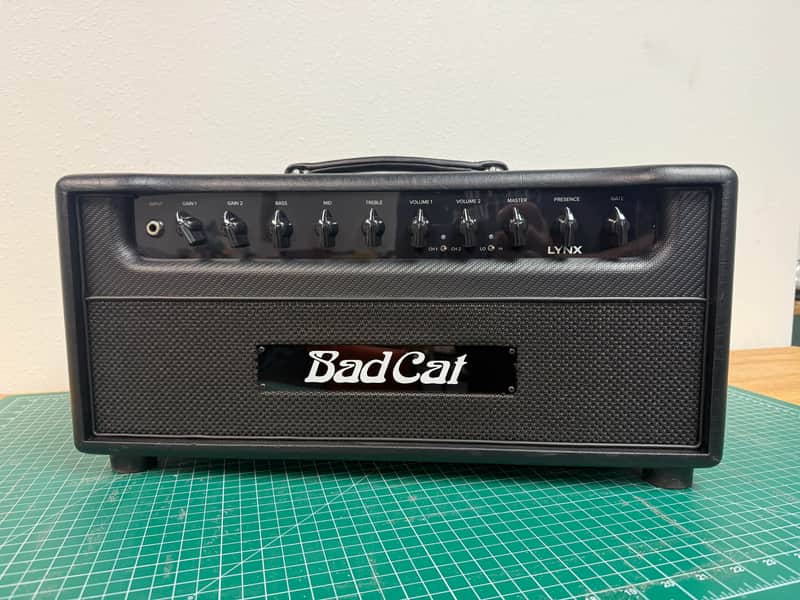 Bad Cat Lynx Handwired Series 2-Channel 50-Watt Guitar Amp Head 2022 - Present - Black image 1