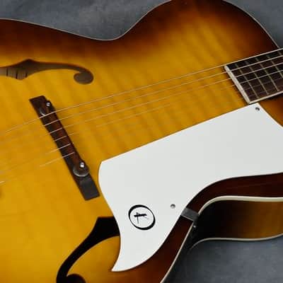 Beautiful Vintage 1950's Kay Hollowbody Archtop Guitar w/Kelvinator Headstock image 4