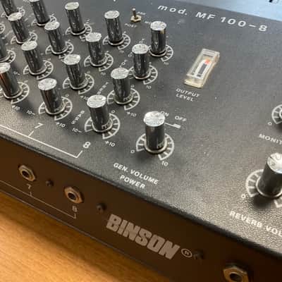 Binson MF 100 mixer 8 ch. vintage image 6