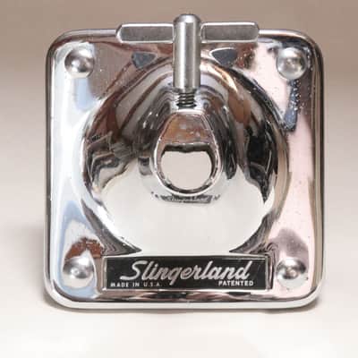Slingerland Bass Drum Mount for Single or Double Tom Posts, Super Set-O-Matic, Logo Decal, 1970's / INSPECTED & TESTED image 7