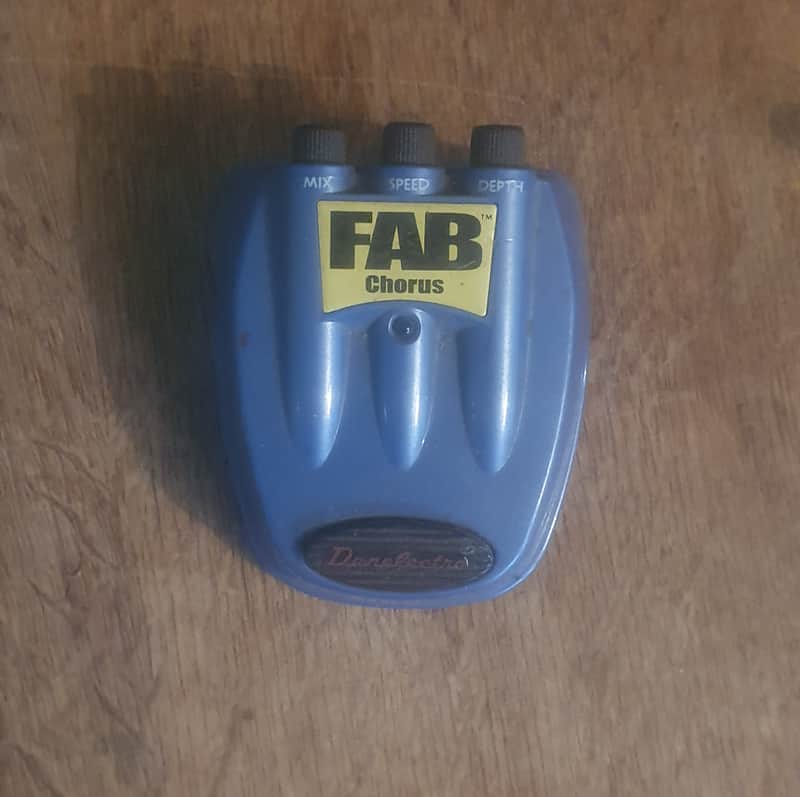 Danelectro Fab Chorus 2000s - Blue image 1