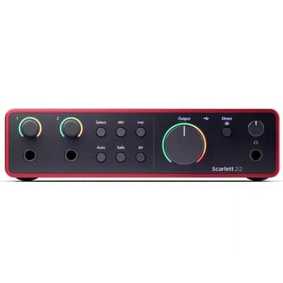 FOCUSRITE SCARLETT 2I2 (4th Gen)  Audio Interface2-Channel image 1